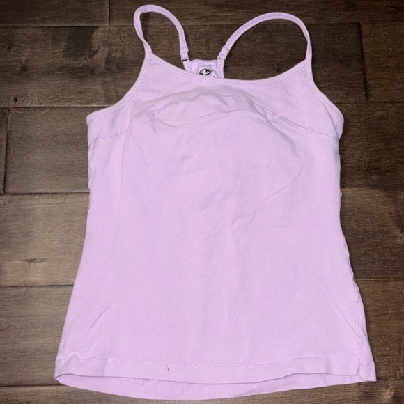 Bundle athletic works tank tops with built-in shelf bra size medium, lilac, pink - Picture 2 of 9